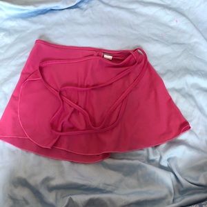 Motion wear wrap skirt